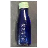 Vicks cobalt blue drops bottle