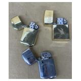 Camel and Winston cigarette lighters