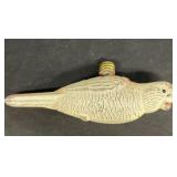 Bird vintage Christmas light bulb