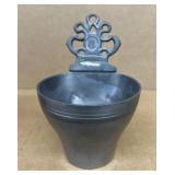 Pewter porringer bowl