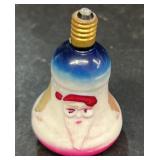Santa Claus double-sided Christmas lightbulb