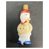 Donald Duck vintage Christmas lightbulb