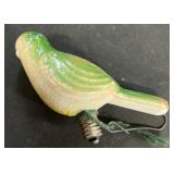 Bird vintage Christmas light bulb