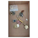 Brooches *some missing stones *