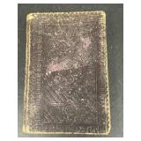 1800s psalms of DAVID pocketbook