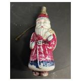 Santa Claus vintage Christmas lightbulb