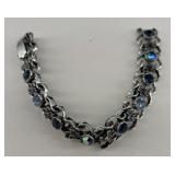 CORO Blue Rhinestone bracelet
