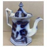 GAUDY Flo-Blue Teapot