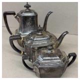 Tiffany STERLING Tea Set, 3 Pc.