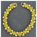 Peridot Tennis Bracelet