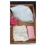 Handkerchiefs and hat