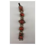 Victorian Filigree Panel bracelet