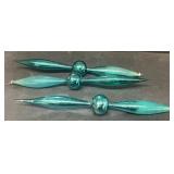 13'  glass vintage Christmas ornaments