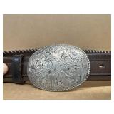Belt and belt buckle