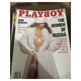 Playboy magazines