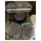 Abrasive rolls assault blades