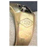 Dana gold ring unmarked