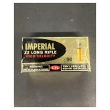 Imperial 22 LR box of 50 ammo-NO SHIPPING