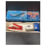 Battery operated stunt plane