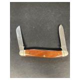 Three bladed pocket knife