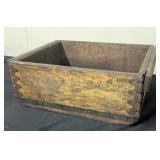 NCR wooden parts box