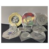 Patriotic porch, wind, decorations, metal