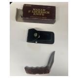 Maxam 3' lock blade knife