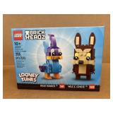 Looney toon BRICK H'EADZ Lego factory sealed 40559