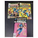 Captain America, Marvel comic books