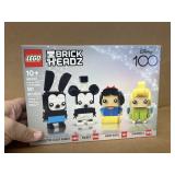 Disney 100 celebration brick HEADZ Lego factory