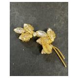 Costume jewelry brooch