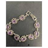 Amethyst bracelet