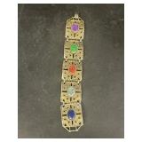 Multi color stone bracelet