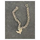 Sterling silver Dove bracelet
