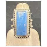 Sterling silver ring marked 925