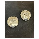 Lion earrings