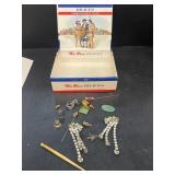 Earrings and miscellaneous jewelry