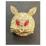 Rabbit brooch
