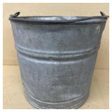 Galvanized bucket