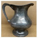 Water, pitcher, plated