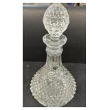 Bohemian glass decanter