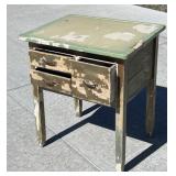 Porcelain top cabinet