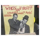 Who's on first record album?