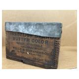 Dandelion brand butter, color, vegetable box