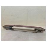 Antique loom shuttle