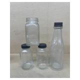 Glass bottles