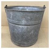 Galvanized bucket