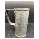 Galvanized cup