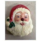Santa Claus light up PIN vintage jewelry
