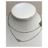 Sterling silver necklace
